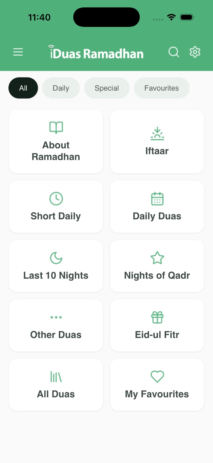 iDuas Ramadhan Screenshot
